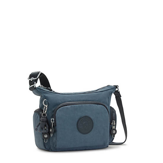 Kipling Gabbie Mini Crossbody Veske Marineblå Grå | NO 2101EB